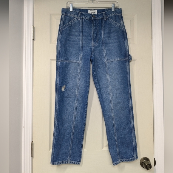 Reformation Kealy Carpenter High Rise Relaxed Jeans in Ponce size 28 - Picture 4 of 13